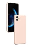  Gift4Me Kit Funda Silicona Liquida + Soporte Magnetico Compatible con Movil Nokia Galaxy A04e - Rosa