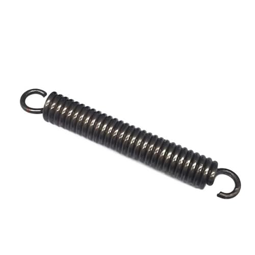 1pc Tension Extension Spring 2mm Wire Diameter, Hook Ends Construction Tension Springs, Double Hook Spring Steel Springs(500MM*18MM)