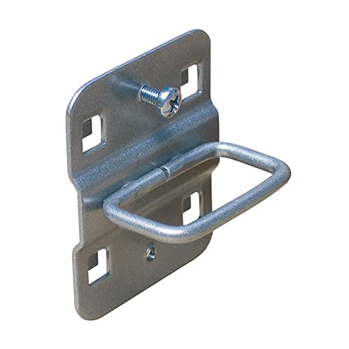 ADB Lochwand Zangenhalter Haken Halter 35, 45, 75 mm Lochwandhaken Werkzeughalter Zubehör, Farbe (RAL):Weissaluminium (RAL 9006), Länge:35 mm