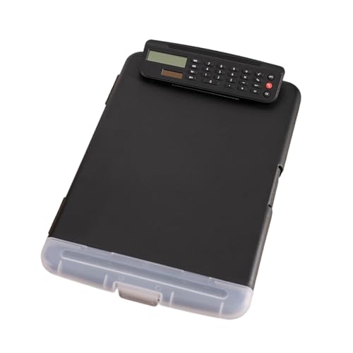 Porte-bloc étanche avec calculatrice et organiseur de fichiers de bureau
