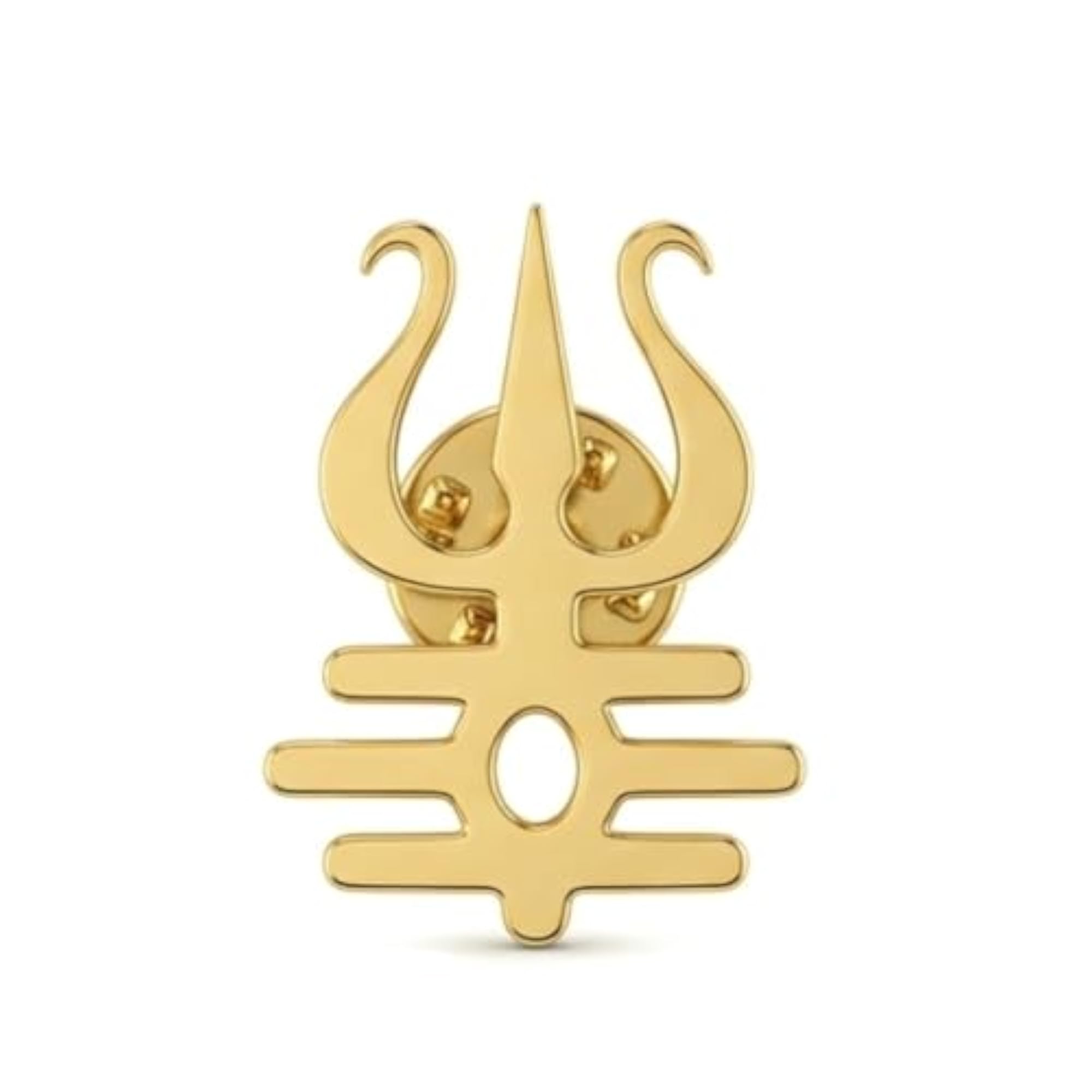 Trident Brooch for Men & Women, Stylish Lapel Pin