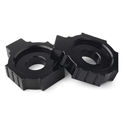 Motocicleta molduras Cubierta Accesorios Eje Trasero de Motocicleta Bloques Cadena Ajustador en Forma for RC 125 200 390 Duke RC 2014 2015 2016 2017 2018 CNC de Aluminio Cover