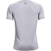 Under Armour Boys Tech Big Logo Short Sleeve T-Shirt , Mod Gray Light Heather (011)/Black , Large