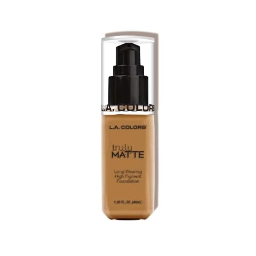 L.A. COLORS Truly Matte Foundation, Cafe CLM360