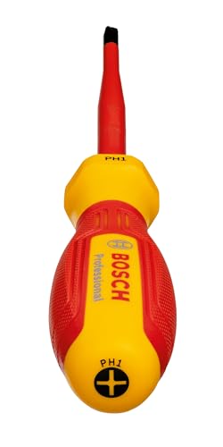 Tournevis VDE BOSCH PH1x100 Isolé jusquà 1000 V Élastomère thermoplastique Ergonomique - vue 6
