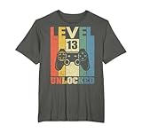 Level 13 - Camiseta Gaming Cumpleaños Juvenil Camiseta