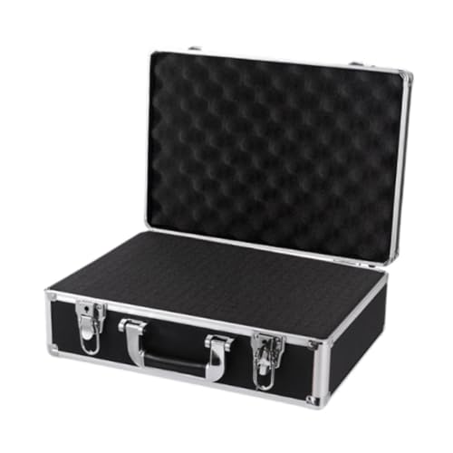 DeeRace ハードシェルキャリングケース機器収納ケースブリーフケースファイル収納ボックスセキュリティ機器防水キャリングボックスツールボックス, Style G