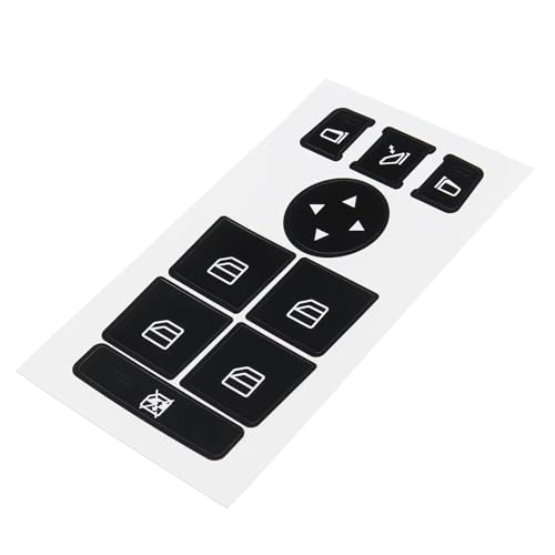 Autocollant bouton lève-vitre Benz finition originale 2007-2014