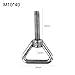 Stainless Steel 304 Triangular Lifting for Ring Screw, M8 M10 for M12 Load-Bearing Bolt for Heavy Duty Hoisting and Industrial Use, Resistant Lifting Hardware（M10*40）