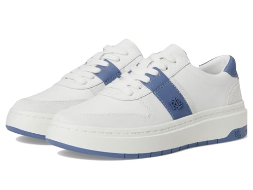 Lauren Ralph Lauren Women's Harlie Color-Blocked Leather Sneakers