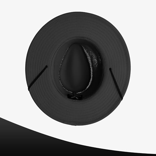 Image of Henschel Hats Original Aussie Breezer - Wide-Brim Sun Hat for Men with Adjustable Chin Cord | Perfect Men's Summer Hat