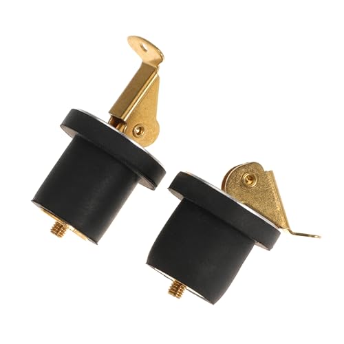 Image of Boat Drain Plug Brass Boat Plug Snap Rubber Plugs Deck Plug for Boat Marine Twist Accessories