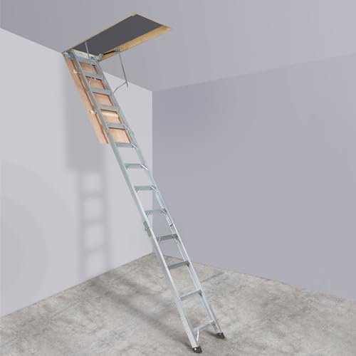 Vevor ZDKKSGLT-LHJ350B12FT Attic Ladder Foldable thumb #7