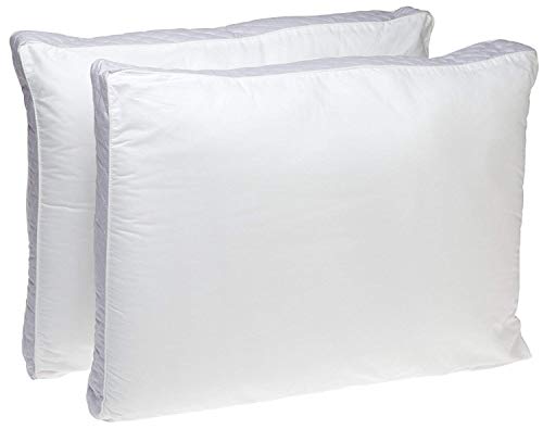 Perfect Fit | Gusseted Quilted Pillow Hypoallergenic, 233 Thread-Count, Queen, Standard, 2