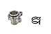 Rein Automotive CHC0609 Coolant Hose Metal Connector, 1 Pack