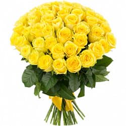 IFG's Beautiful Bouquet of Yellow Roses, 30 pcs Fresh Flowers - Same Day Delivery-image-30