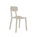 Tuoni Chapeau Conjunto de sillas, Polipropileno, Arena, 39x43x83.5 cm, 4 Unidades