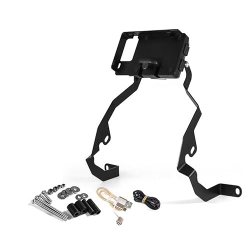Support GPS moto Pan America 1250 pour voyager avec chargeur de téléphone