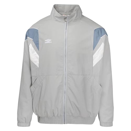 Chaqueta de chándal Umbro Relaxed Track Jacket para hombre en color negro estilo deportivo