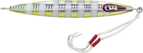 Leurre Jig Kensaki 280 Williamson Chartreuse Blink l'excellence du jigging moderne
