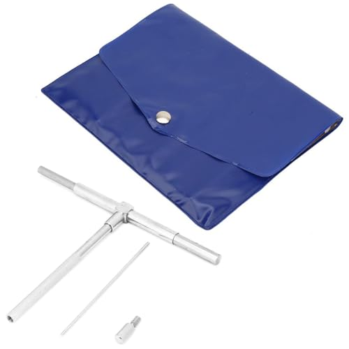 6 Stück 8-150 mm Teleskopmessgerät, Einstellbarer Innendurchmesser Lochmessgerät Vernickelte T-Bohrung Mit Quadratischem Kopf Id Mikrometer-Messwerkzeuge, Für Die Holzbearbeitung, Metallbearbeitung