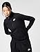 Nike Women's Sportswear Club Fleece 1/2-Zip Sweatshirt, Black/White, Large