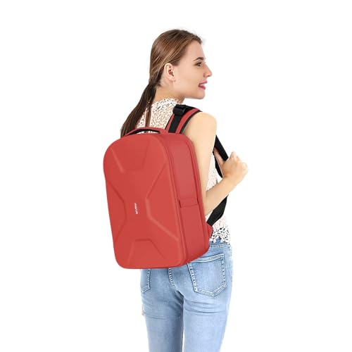 Image of MOSISO Camera Backpack, Photography Camera Bag 15-16 inch Waterproof Hardshell Case with Tripod Holder&Laptop Compartment