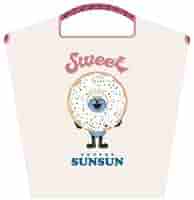 パペットスンスン Ball＆Chain ノンノン エコバッグ 新品未開封・限定】パペットスンスン ノンノン Ball＆Chain エコ