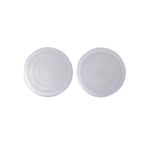 OQRDVVTT Car Interior Mouldings For F&ord For Kuga For Escape 2020-2024 Car Styling Center Console Dashboard Loudspeaker Cover Trim Stereo Speaker Trim Sticker Decoration Panel Trim(Silver)