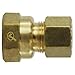 AMC® 700066-1008 Female Coupling, 5/8-in Compression x 1/2-in Female NPTF, Lead-Free Brass