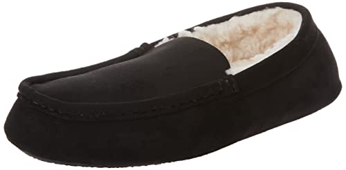 Amazon Essentials Men's Microsuede Moccasin Slippers