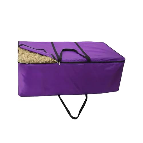 大容量折りたたみ飼料キャリアオックスフォード生地通気家禽牛干し草不浸透性ヘイ収納袋大学生地