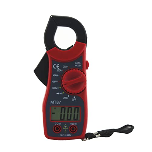 SEWACC Mt87 Digital Clamp Voltmeter Automotive Ammeter Clamp for Tool Measure Digital Clamp Multimeter Clamp Voltage Meter LCD Display