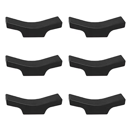 Alipis 6Pcs Chopstick Rests Imitation Ceramic Decor for Dining Table Stylish Chopstick Holders for Home Office Restaurant Use Convenient and Elegant Tableware Accessories