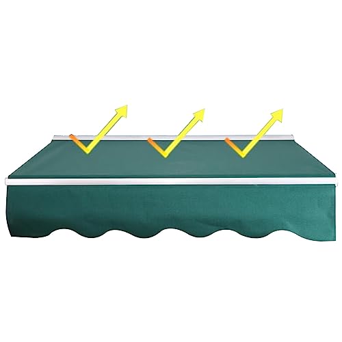 Tela impermeable para toldos con protección UV y faldón frontal 2