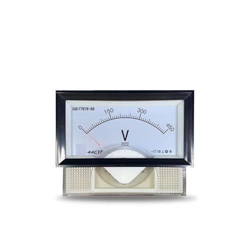 Voltímetro de CC 44c17-V para montaje en panel de control y bancos de trabajo electrónicos