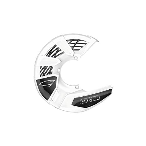 Cache disque Cycra blanc pour protection de moto cross
