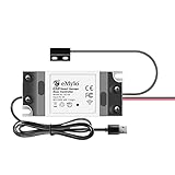 eMylo Smart WLAN Garagentoröffner, Universal Smart Garagentor Controller Fernbedienung Garagentor mit App Steuerung, Sprachsteuerung Kompatibel mit Alexa, Google Assistant