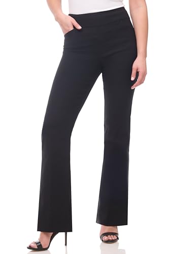 Women's Pull-On Stretchy and Dressy Boot Cut Career Pant