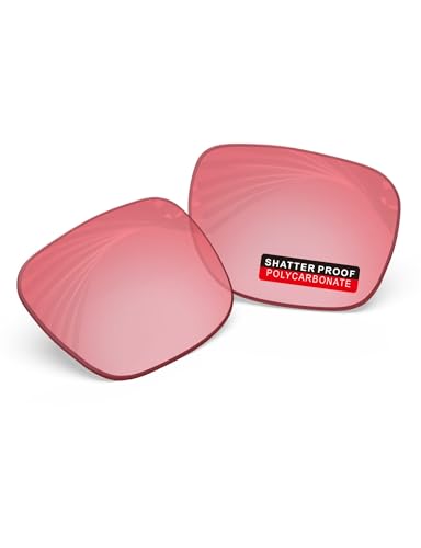 Verres de rechange Oakley Holbrook OO9102 pour réparer les rayures polycarbonate Rose