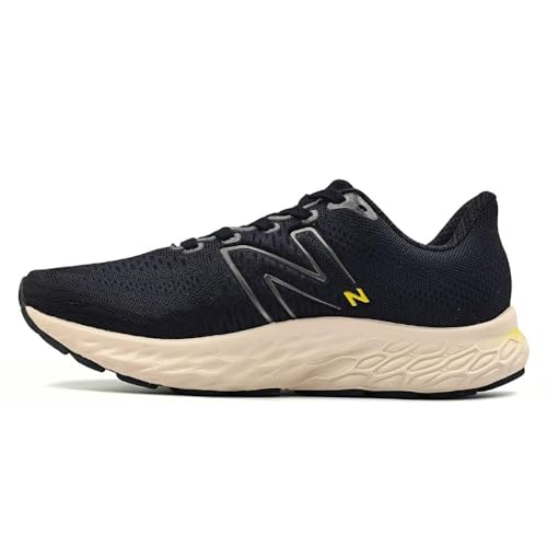 Tênis New Balance Fresh Foam X Evoz V3 Feminino Preto Rosa e Amarelo