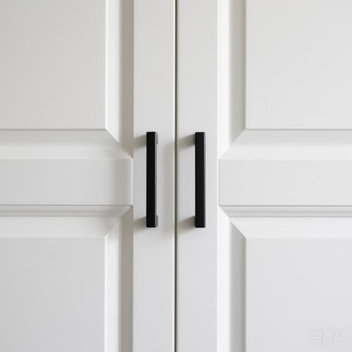 Tiradores de cocina negros para transformar el estilo de los muebles de tu hogar y dormitorio. 6