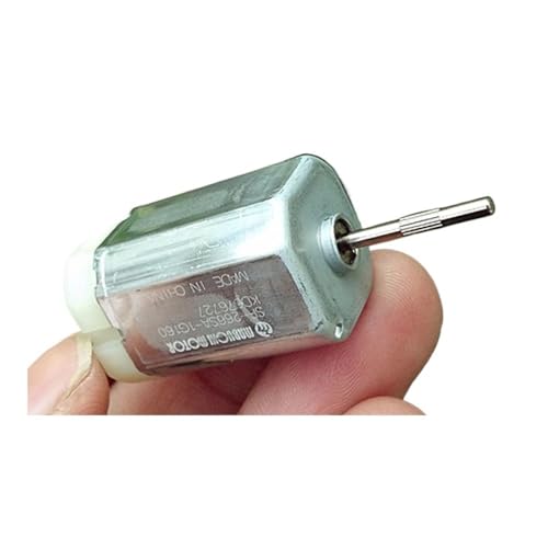 Motor DC 12V 24V de eje largo y rotor de 6 polos para espejo retrovisor
