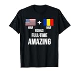 Photo Gallery romania usa camicia amazing flags romanian american maglietta Photo Gallery romania usa camicia amazing flags romanian american maglietta