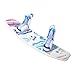 Hyperlite Divine Womens Wakeboard 128 W/Allure Bindings White/Multi 128cm/(One Size)