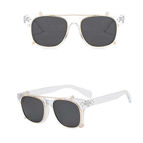 XINGYU Occhiali da Sole polarizzati Clip su montature per Occhiali da Vista quadrate retrò Occhiali da Vista da Uomo per Donna Occhiali da Vista ottici per Guida di Pesca Esecuzione