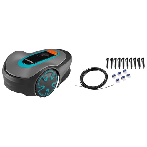 Gardena Mähroboter SILENO minimo 500 m² & Reparatur-Set für Begrenzungskabel