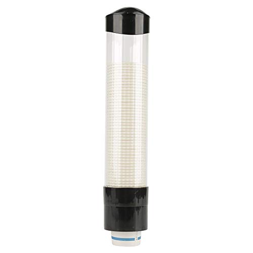Plastic Paper Cone Cup Dispenser Water Cups Dispenser Pull Type 60-80 Cups Wall Cup Dispenser for Office(Black) by ZJchao - Image 8