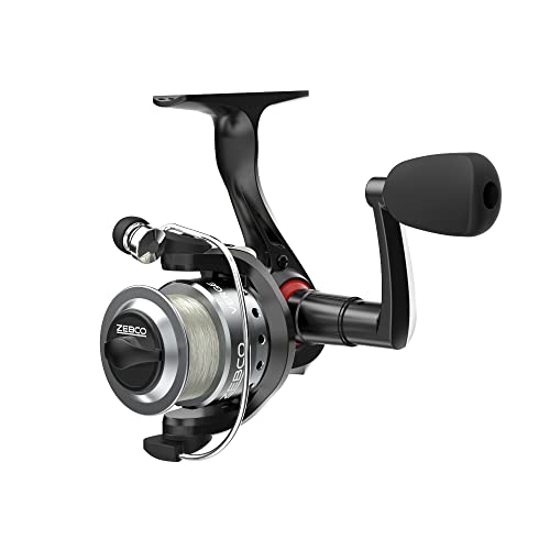 Moulinet de pêche Zebco Verge doté d'engrenages entièrement métalliques robustes