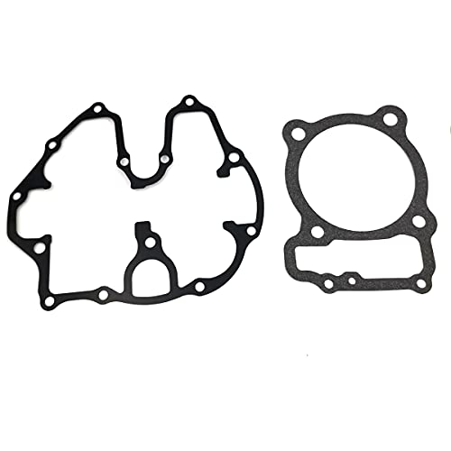 Image of FainWan Complete Top End Head Gasket Kit Compatible with TRX400EX TRX 400EX Sportrax 400 1999-2008 TRX400X TRX 400X 2009-2014 Cylinder Piston Head Engine Repair Non-Asbestors